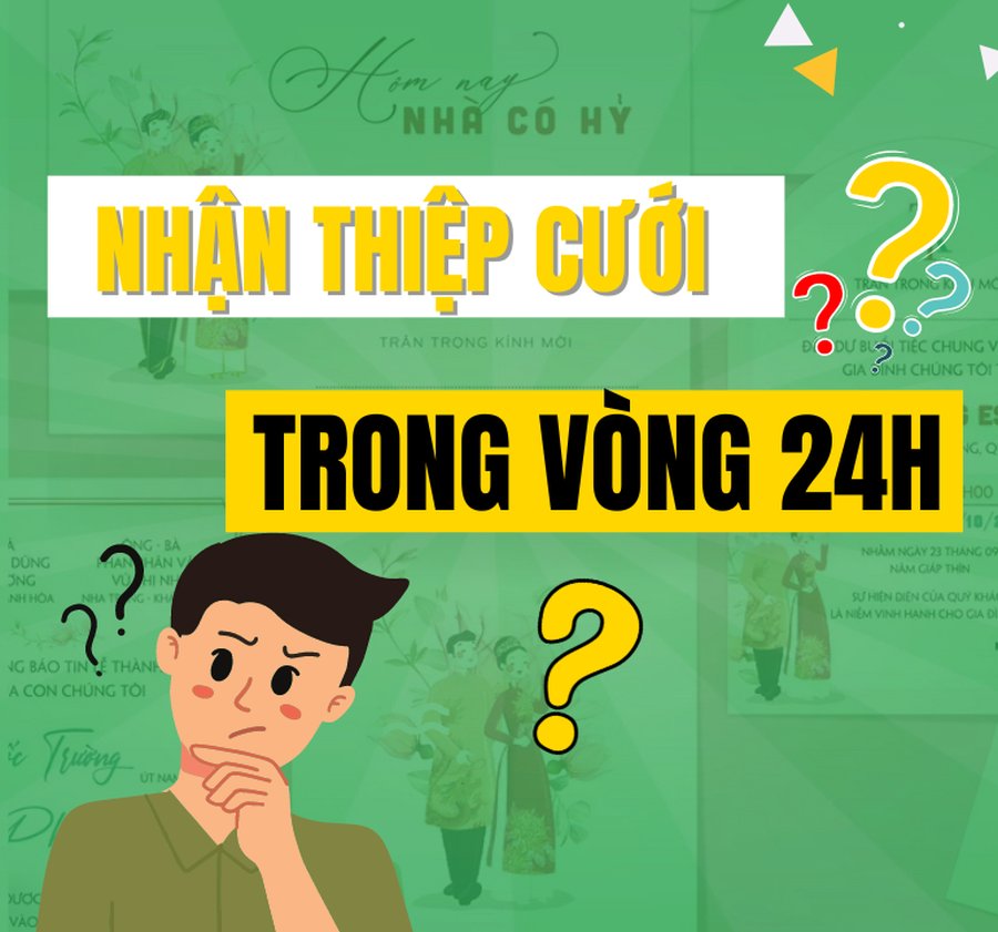 NHẬN THIỆP CƯỚI TRONG VÒNG 24H TẠI VUA THIỆP CƯỚI NHA TRANG?