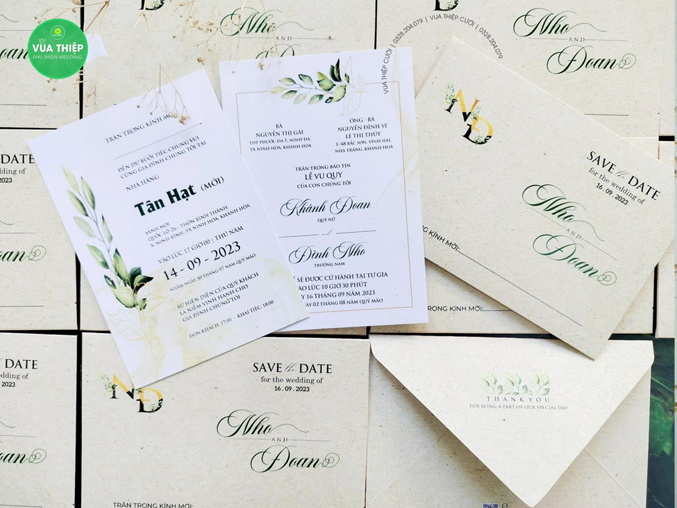 Vua thiệp cưới